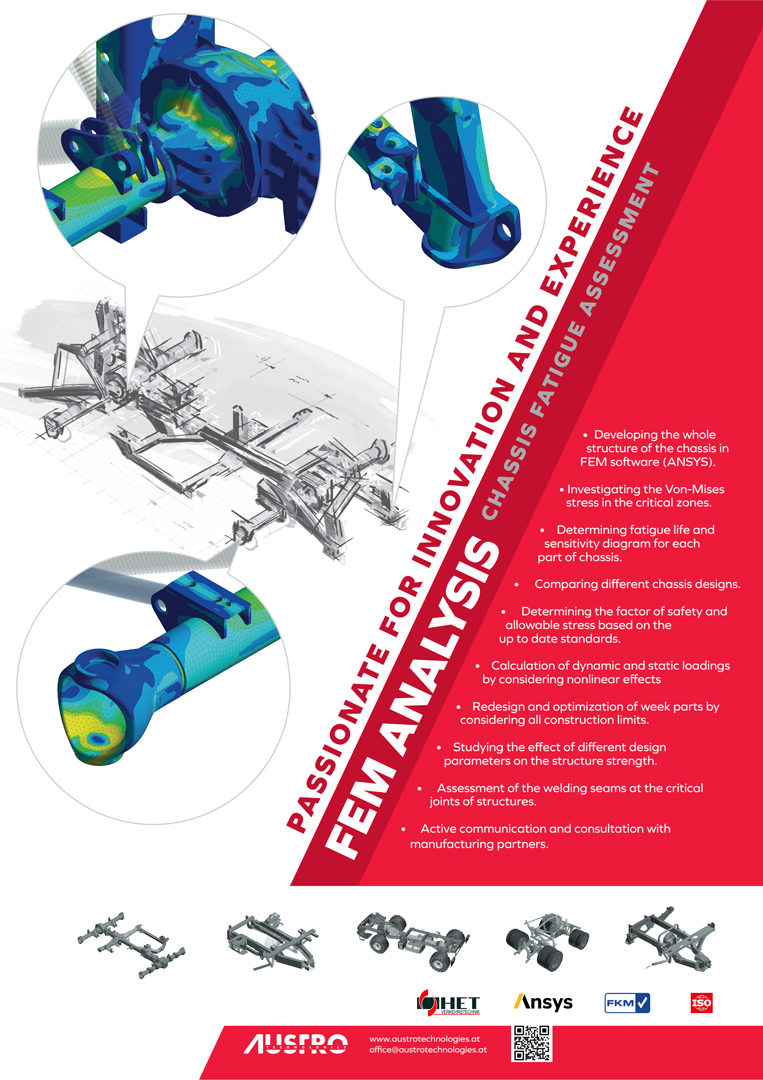 Chassis fatigue analysis, FEM analysis